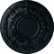 Ekena Millwork Jackson Ceiling Medallion (Fits Canopies up to 13 1/2"), 32 3/4"OD x 2 1/2"P, Night Shade CM32JANSF - alternate 1